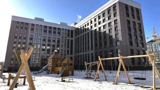 Завершено строительство первого дома в микрорайоне Обдорский