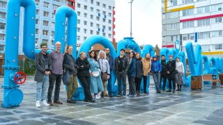 В Новом Уренгое проходит индустриальный пленэр