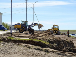 Лодочный причал и газоны появятся на обновленной набережной в Яр-Сале