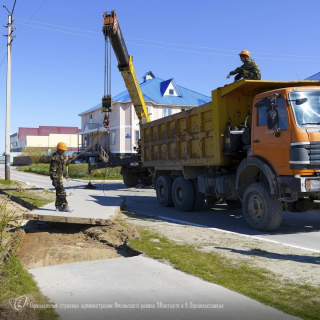 Лодочный причал и газоны появятся на обновленной набережной в Яр-Сале