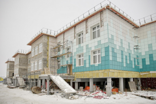 В селе Антипаюта Тазовского района строится капитальный детский сад